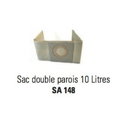 Pochette de 10 sacs double parois 10 litres