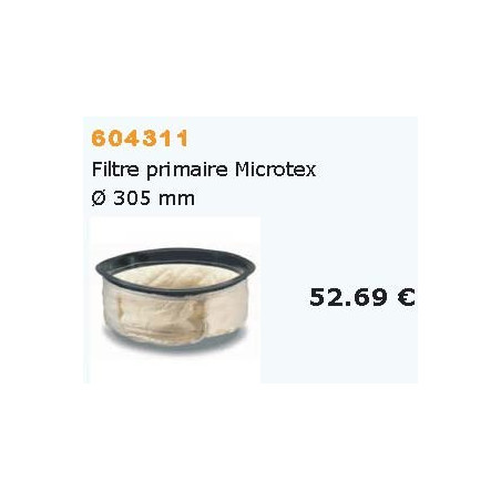 Filtre primaire Microtex