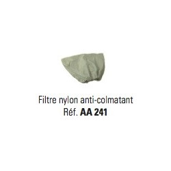 Filtre nylon anti-colmatant