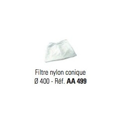 Filtre nylon conique