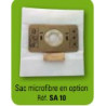 10 sacs microfibre 