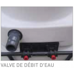 Valve de débit d'eau